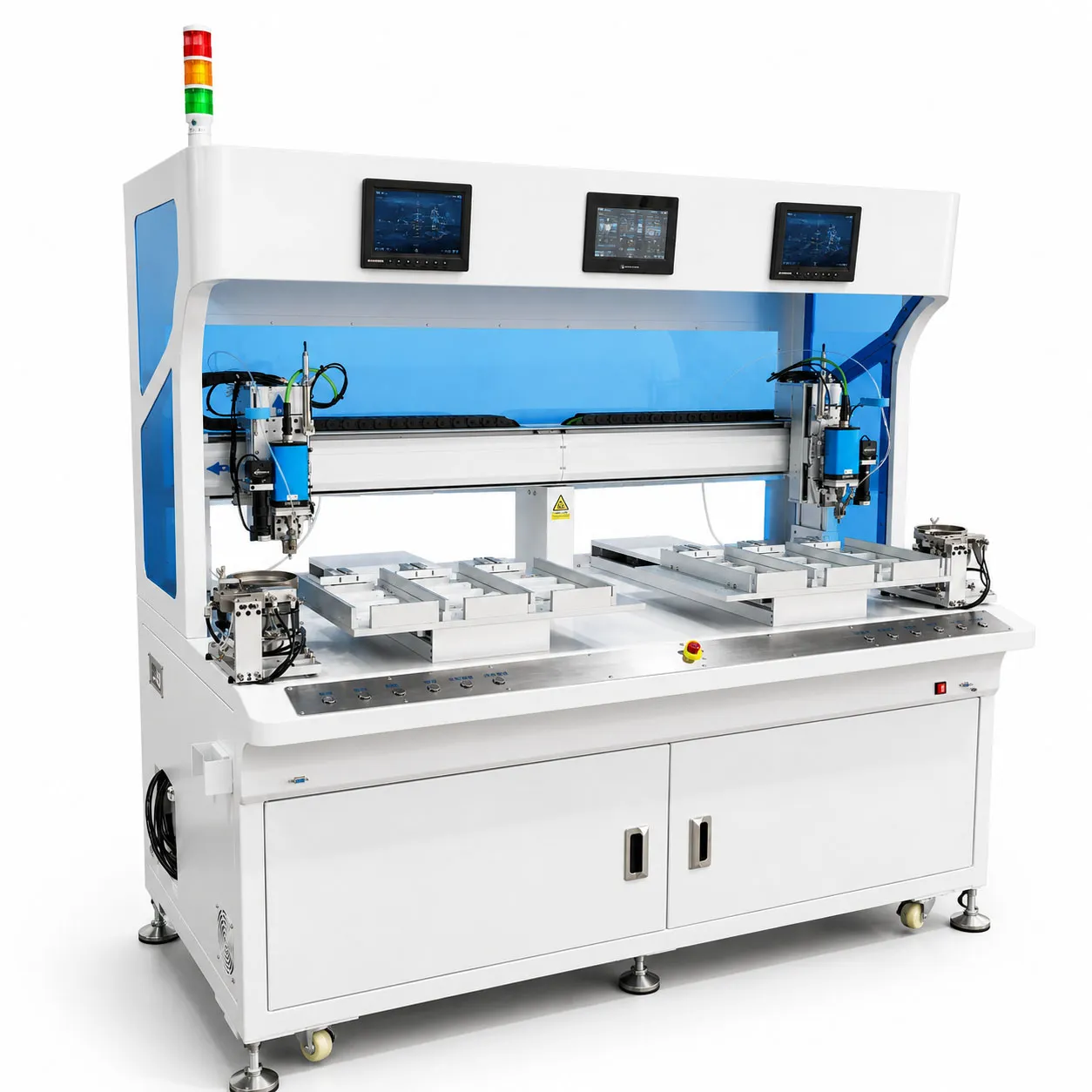 JHIMS 2P-LXS500 LED module screw tightening machine