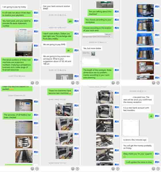 Communication with Spanish LED manufacturer for used YSM20R