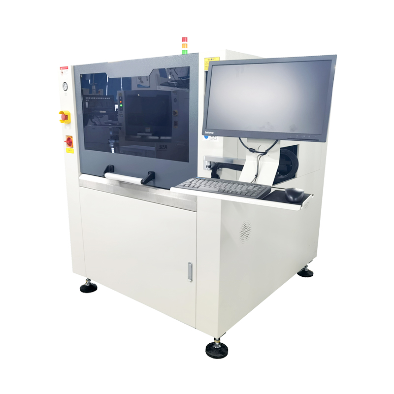 High precision automated PCB solder paste printer model L5 with vision camera