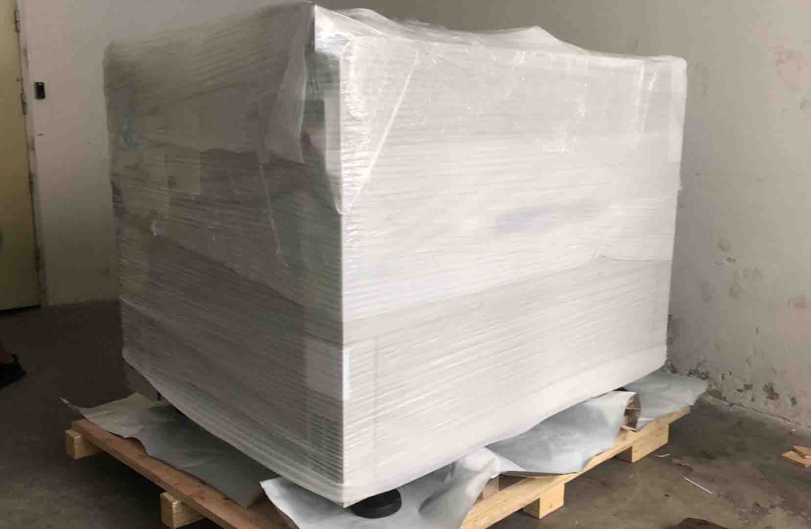 Used Yamaha YSM20R packaged for secure shipping to Spain