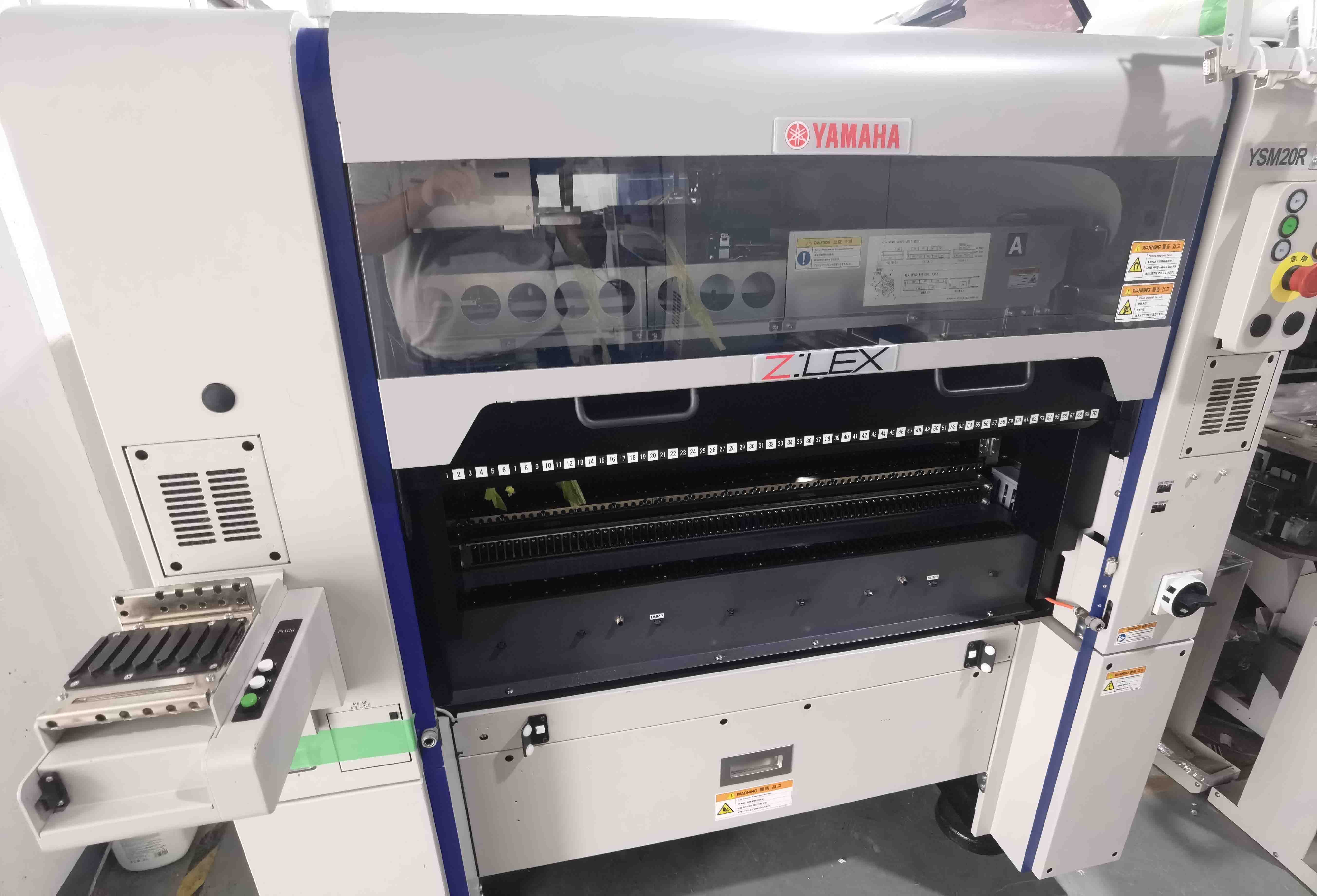 Used YSM20R machine ready for shipment to Spain